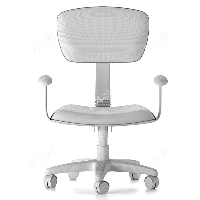 ErgoFlex Office Chair 3D model image 9