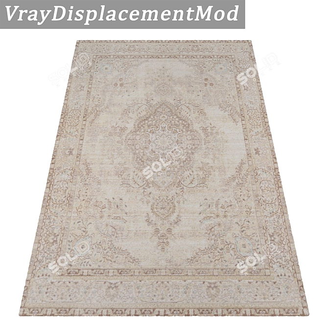 High-Quality Carpets Set 3D model image 3