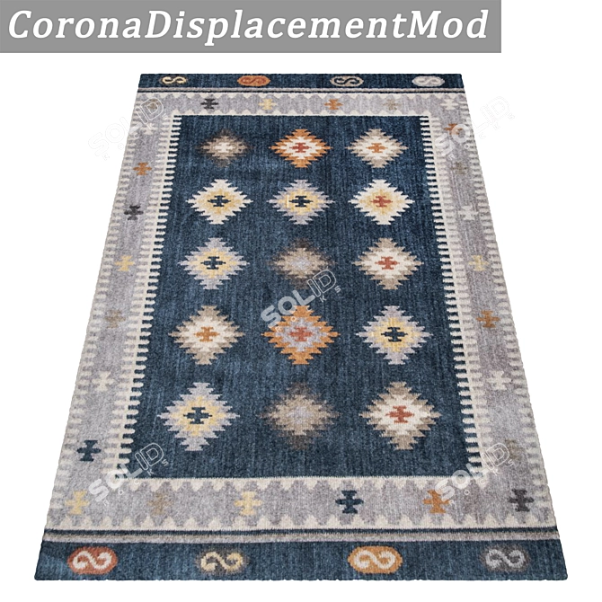 Versatile High-Quality Carpet Set 3D model image 4