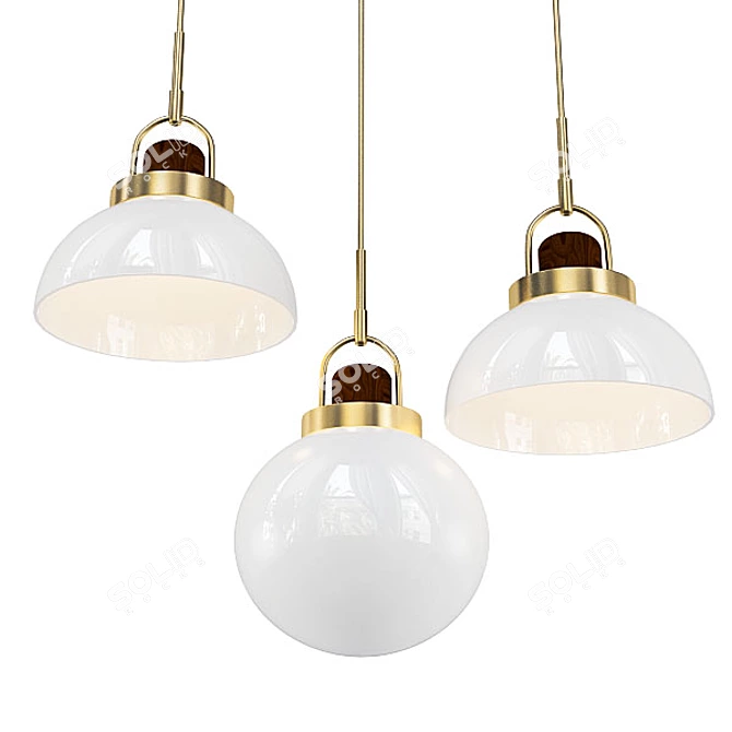 Modern Chandelier Collection 3D model image 2