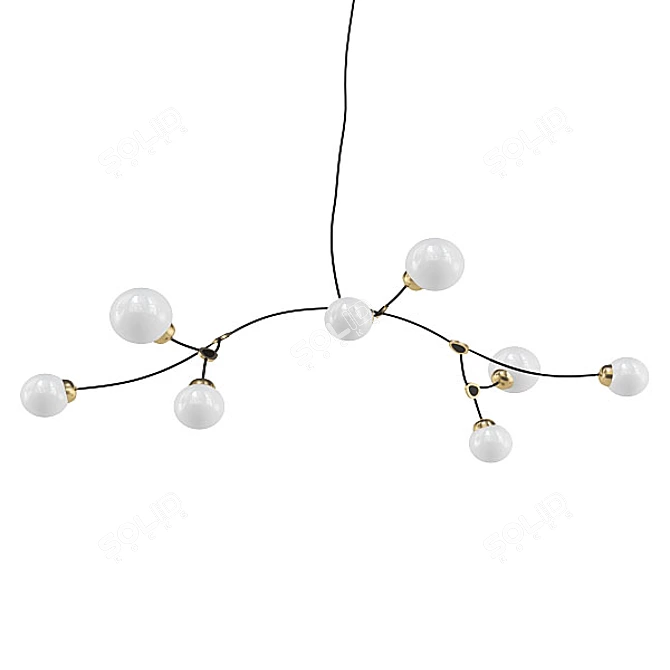 Modern Chandelier Collection 3D model image 4
