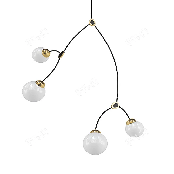 Modern Chandelier Collection 3D model image 5