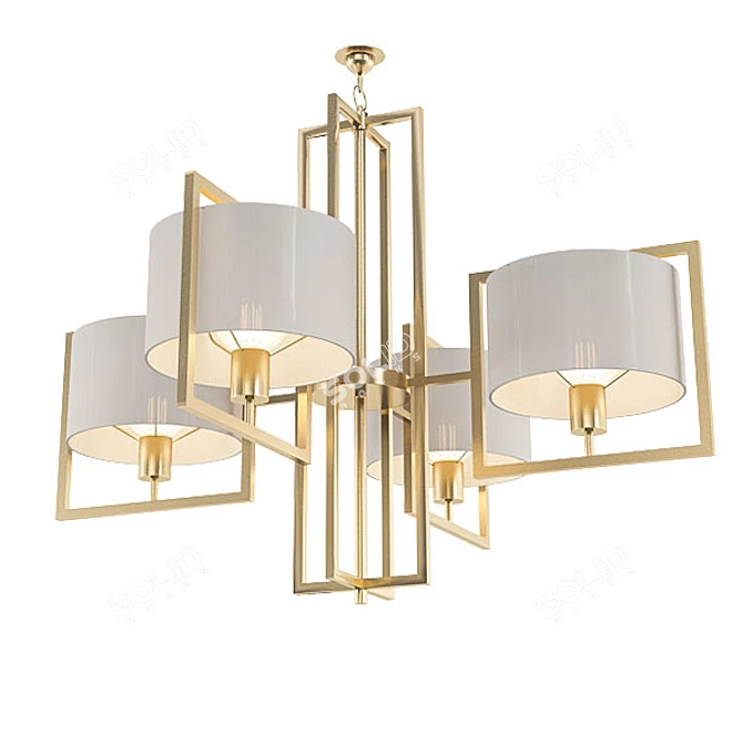 Modern Chandeliers Collection 3D model image 2