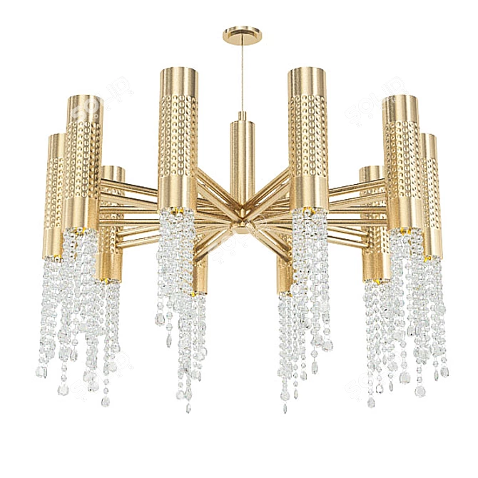 Modern Chandeliers Collection 3D model image 4
