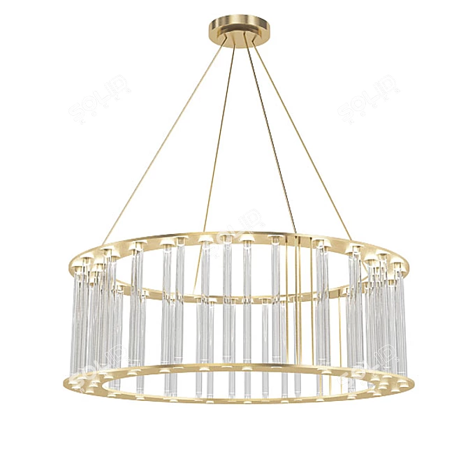 Modern Chandeliers Collection 3D model image 5