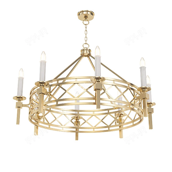 Modern Chandelier Collection 3D model image 3