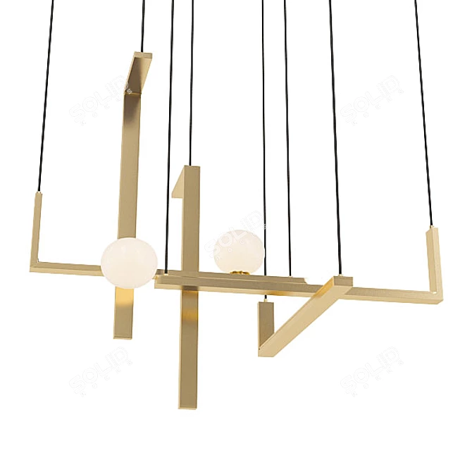 Modern Chandelier Collection 3D model image 4