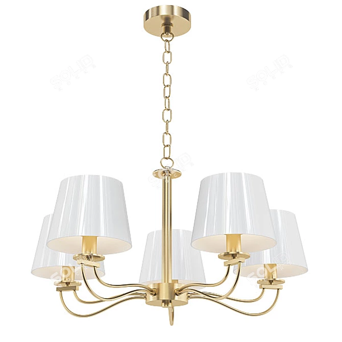 Modern Chandelier Collection: Dubai, La Plata, Monaco, Venice 3D model image 2