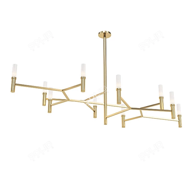 Modern Chandelier Collection: Dubai, La Plata, Monaco, Venice 3D model image 4