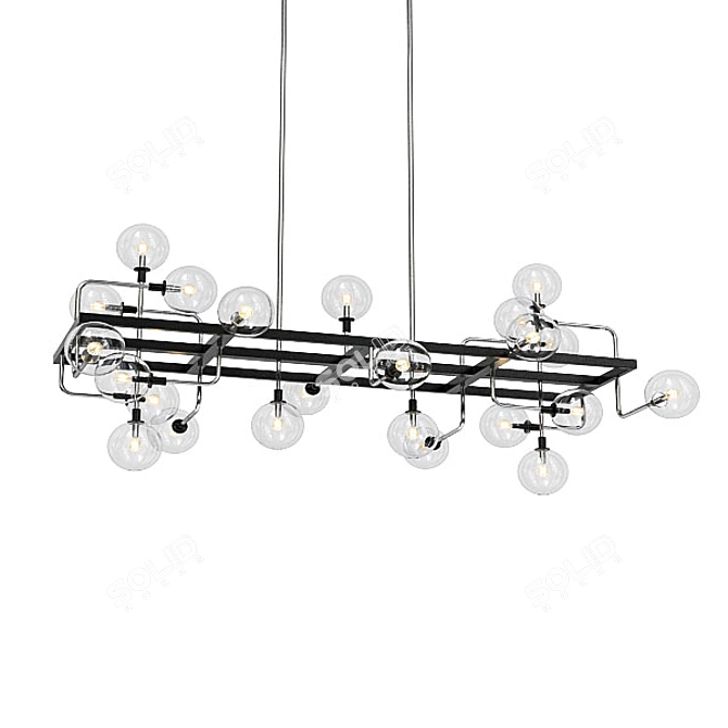 Modern Chandelier Collection 3D model image 2