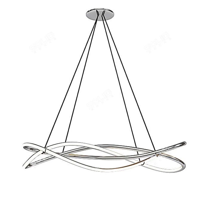 Modern Chandelier Collection 3D model image 5