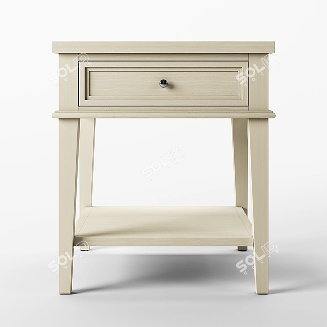 Classic Safavieh End Table 3D model image 1