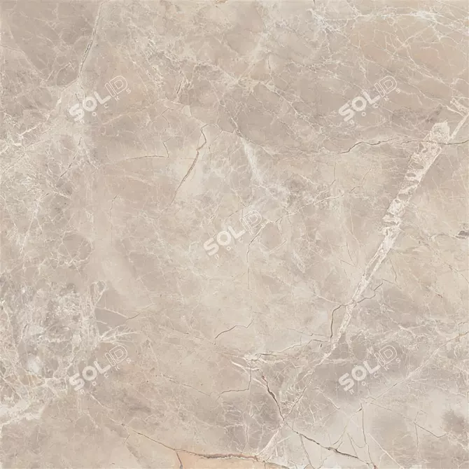 Alpha Beige Wall Tiles: High-Definition Multi-Texture Set 3D model image 4