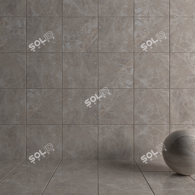 Alpha Beige Wall Tiles- High Definition Multi-texture 3D model image 3