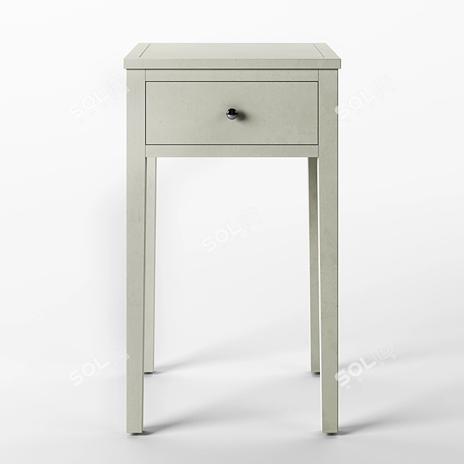 SAFAVIEH Abel End Table | Classic Design | 43x35x74 3D model image 1