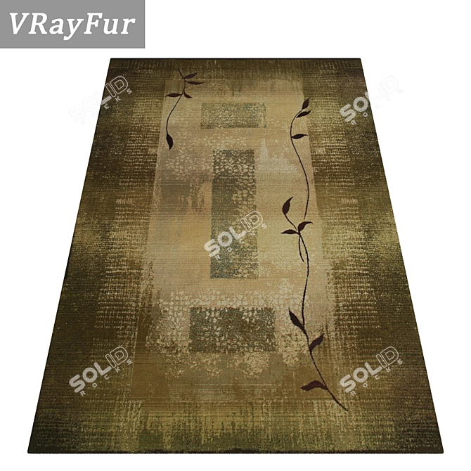 Versatile Carpet Set for Stunning Renders 3D model image 2