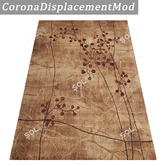 Versatile Carpet Set for Stunning Renders 3D model image 4