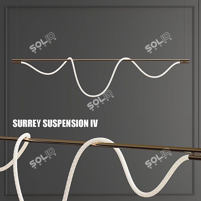 SURREY_SUSPENSION_IV: High-Performance Suspension Upgrade 3D model image 1