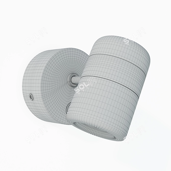 Minimalist Ling Wall Lamp 3D model image 2