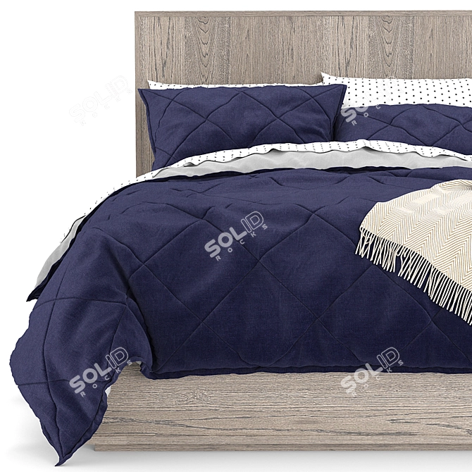 Timeless Meier Baby Bed 3D model image 2