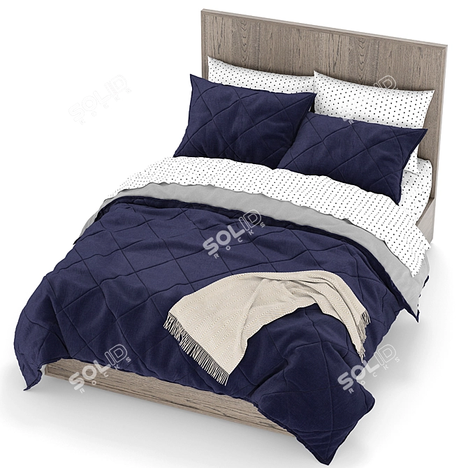 Timeless Meier Baby Bed 3D model image 3