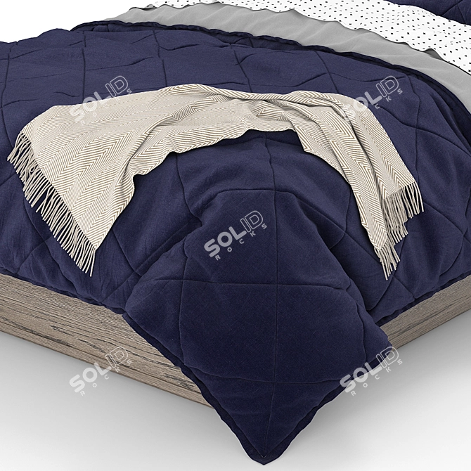 Timeless Meier Baby Bed 3D model image 4