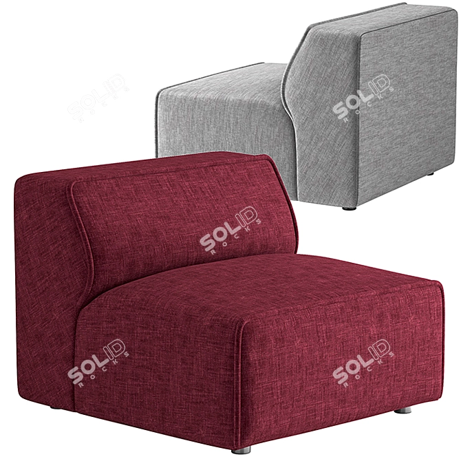 Carmo Chair: Sleek and Stylish 3D model image 3