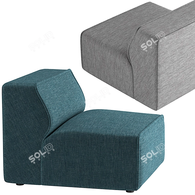 Carmo Chair: Sleek and Stylish 3D model image 4
