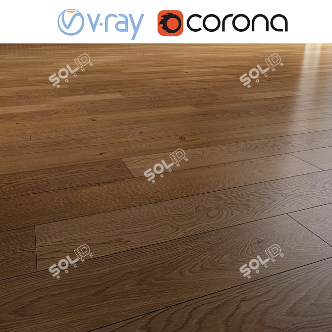 FloorX 43: Superior Flooring Solution 3D model image 1