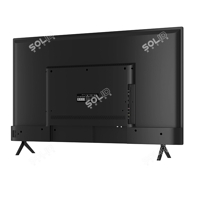 Panasonic 43" Smart TV 3D model image 2