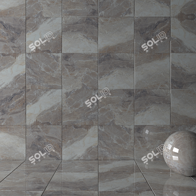 Alpin Classico Wall Tiles Set 3D model image 2