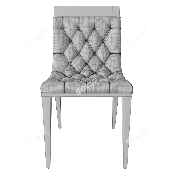 Sevensedie Chair Pisa - Art. 0512 S: Elegant and Compact 3D model image 4