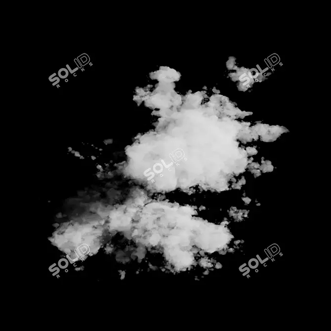 Product Title: Versatile Cloud Asset 3D model image 1