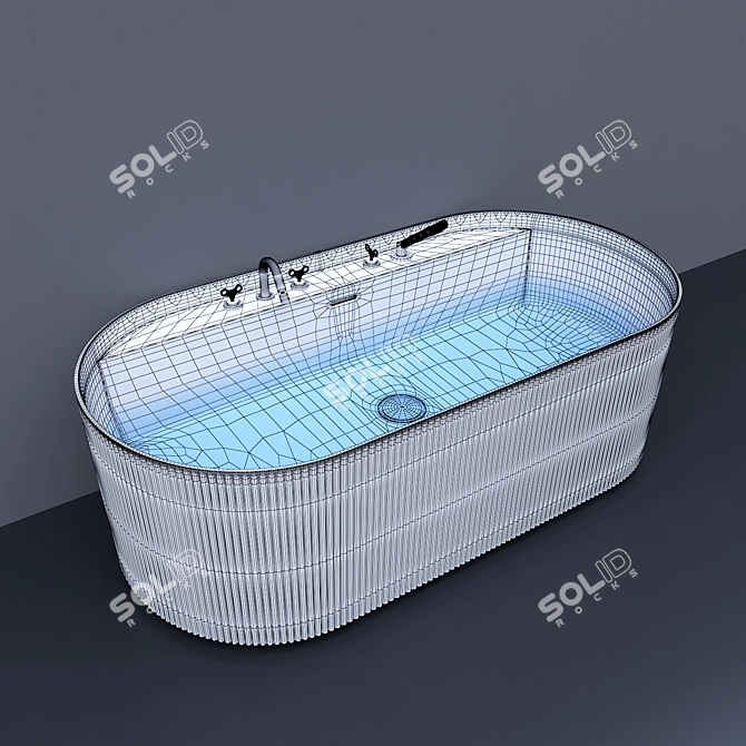 Laufen Sonar: Modern and Stylish Bathroom Collection 3D model image 2