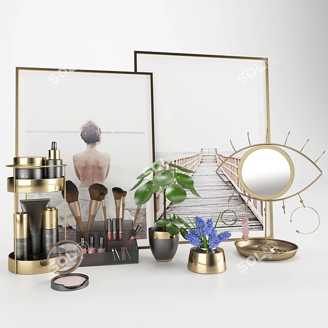 Deluxe Decor Set 3D model image 8