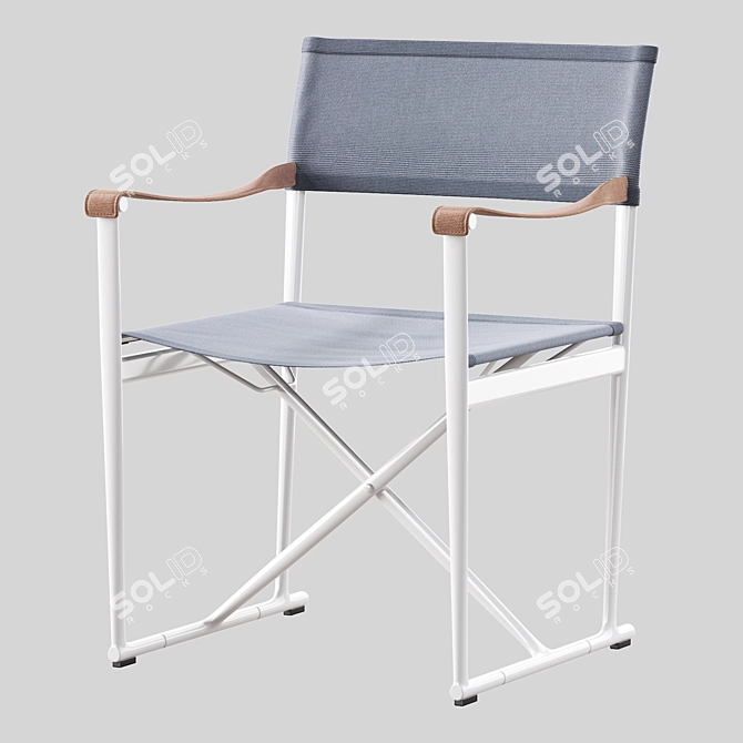 Mirto Outdoor Table & Chairs Set 3D model image 2