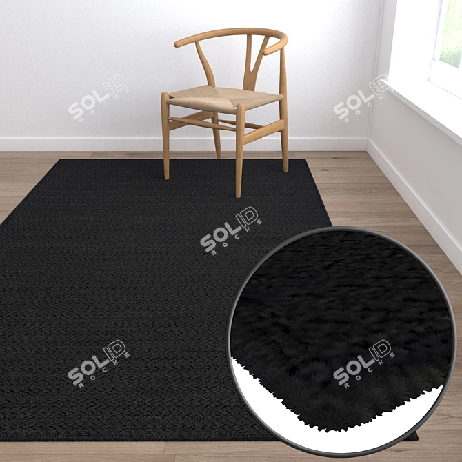 Versatile High-Quality Carpet Set 3D model image 5