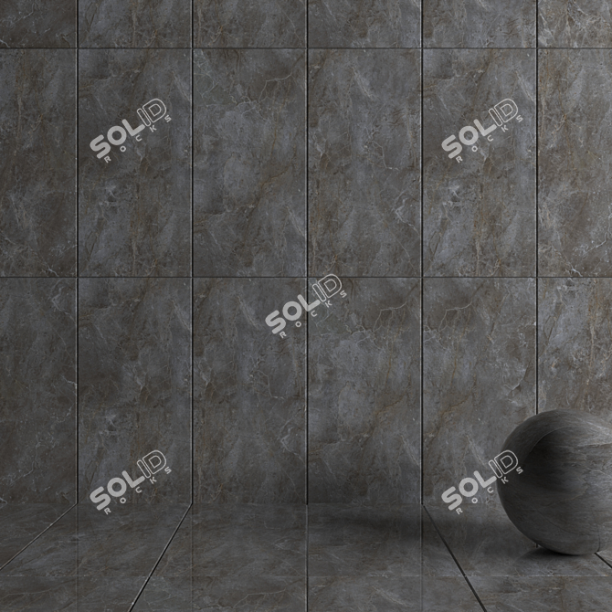 YURTBAY AMAZON Gray Wall Tiles 3D model image 3
