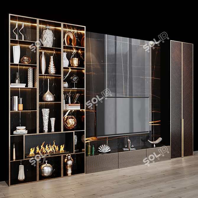 Studia-54 Inspired TV Set 3D model image 3