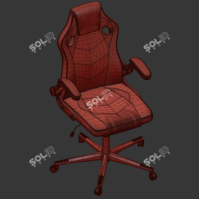 Ultimate Comfort for Gamers! 3D model image 6