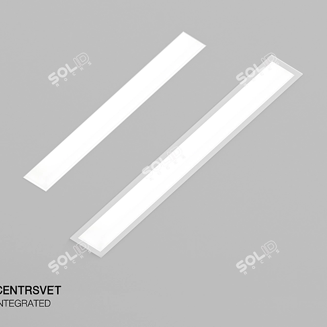 Om 3M Dif Line: Sleek Linear Lighting 3D model image 3