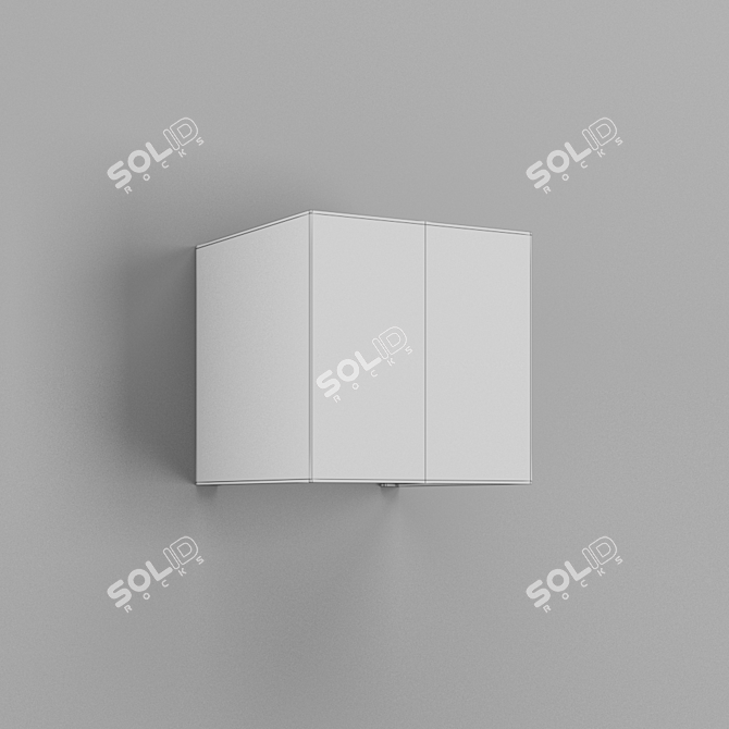 Elegant DAVOS Wall Light 3D model image 3