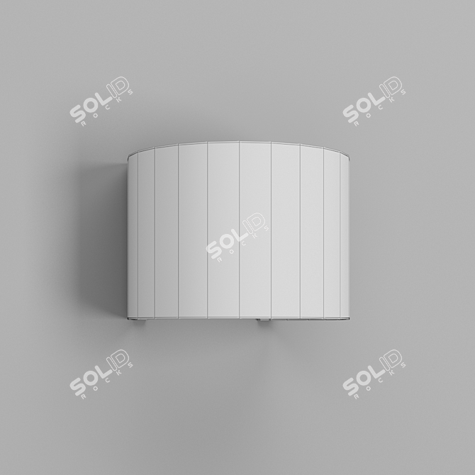 DAVOS Wall Light: Modern Design, Warm Glow 3D model image 3