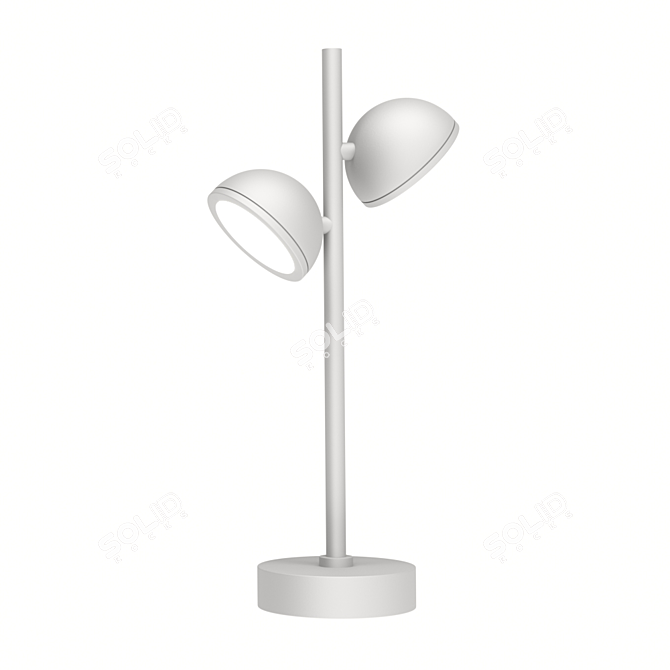 Everest Floor Lamp: Sleek Design, Powerful LED Lights 3D model image 1