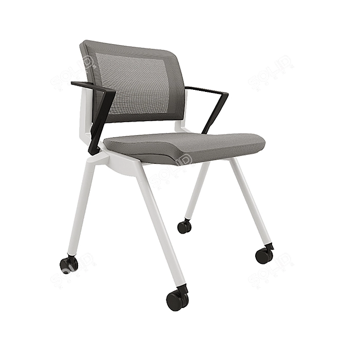 Sleek and Functional OFS Flexxy Chair 3D model image 1