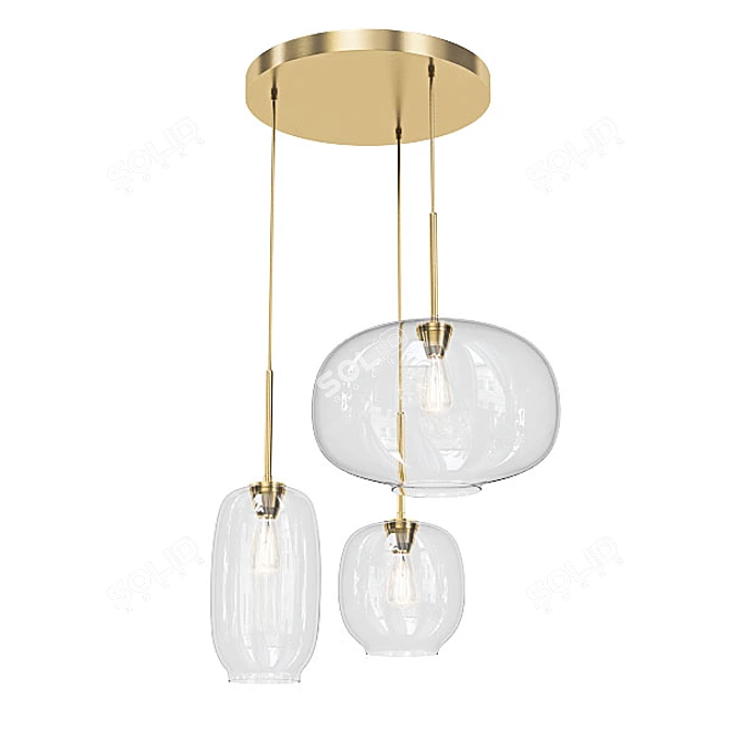 Modern Chandelier Collection 3D model image 5