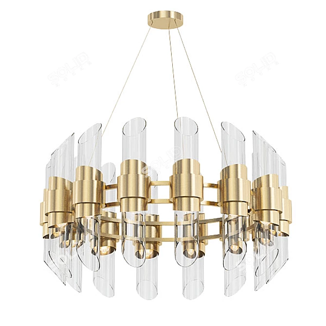 Sputnik Chandelier Collection 3D model image 5