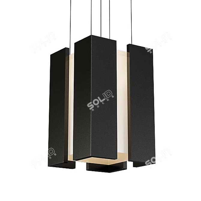 Modern Pendant Collection 3D model image 4