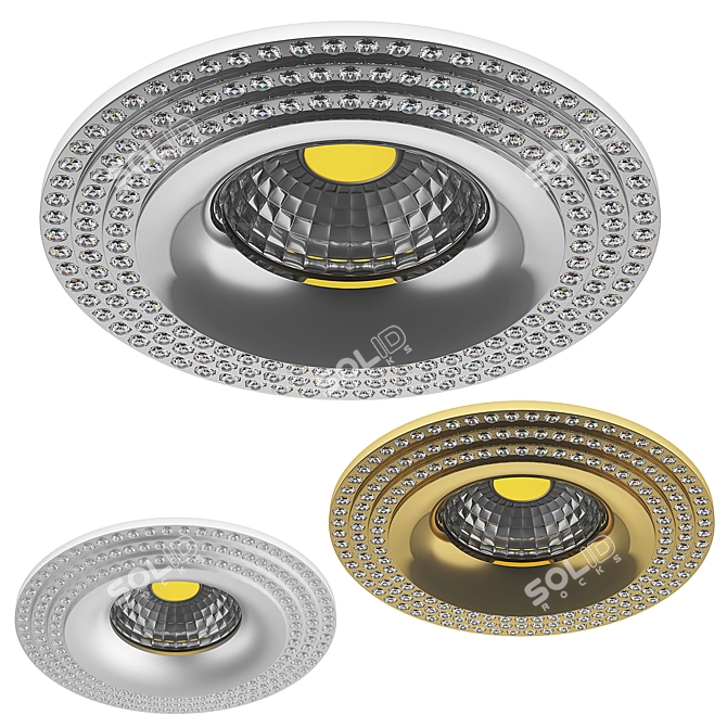 Miriade Lightstar: Elegant Recessed Spotlights 3D model image 2