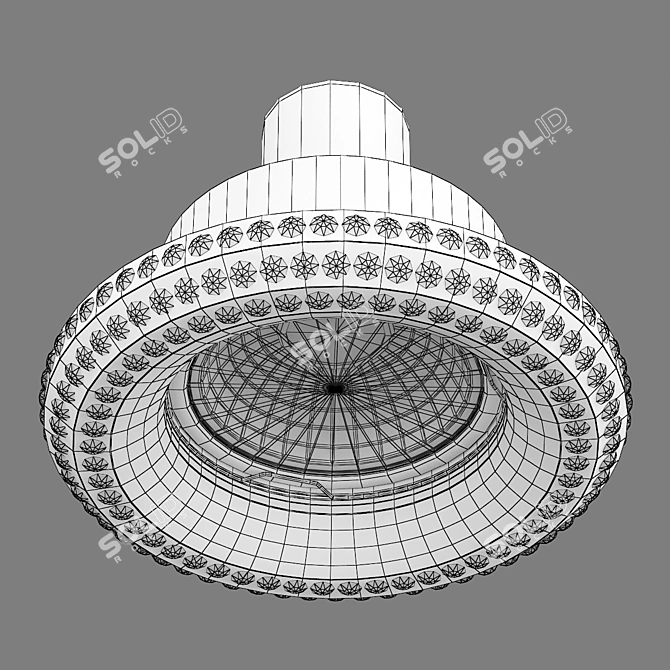 Miriade Lightstar: Sleek Recessed Spotlight 3D model image 3